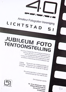 31500 Fototentoonstelling van Amateur Fotografen Vereniging Lichtstad in het kader van het 40 jarig jubileum in het ...