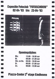 31501 Fototentoonstelling in Piazza-Center, 2e etage, 02-04-1993 - 23-04-1993