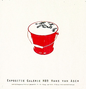 31618 Expositie van Hans van Asch in Galerie H89, 05-08-1995 - 13-08-1995