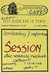 31635 Instuif voor muzikanten in ThunderRoadhouse cafe, 07-09-1995