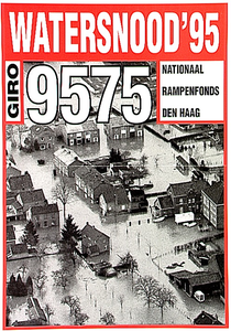 31643 Inzamelingsaktie watersnood door het Nationaal Rampenfonds Den Haag, 1995