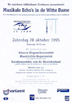 31660 Muziekproject in het gebouwencomplex Witte Dame gepresenteerd door de openbare bibliotheek Eindhoven, 28-10-1995