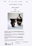 31678 Expositie keramiek bij bloemenwinkel de eeuwige lente met o.a. werk uit het Mobach Keramiek Museum, 22-10-1995 - ...