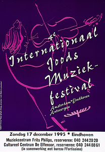 31692 Internationaal festival van joodse muziek in Amsterdam, Antwerpen, Cultureel Centrum De Effenaar en in het ...