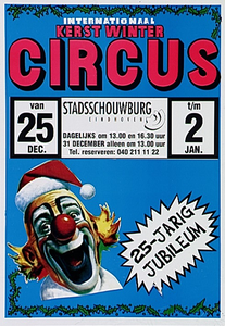 31693 Kerstwintercircus 25 jaar in de schouwburg, 25-12-1995 - 02-01-1996