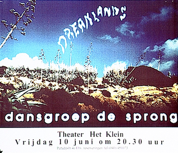 31712 Dansvoorstelling in Thater Het Klein door Dansgroep de Sprong, 10-06-1992