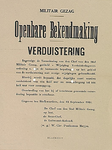 31726 Bekendmaking door het Militair Gezag aangaande wijziging van verduisteringsverordening, 12-09-1944