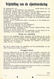 31736 Bekendmaking door de burgemeester aangaande vrijstelling rijwielvorderingen, 1942