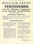 31739 Verordening door de Militair Commissaris van het Militair Gezag aangaande melkverordening, 01-03-1945