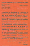31746 Publicatie van het tijdelijk Rijksbureau voor huiden en leder betreffende verkoop en aflevering van schoeisel, 11-1944