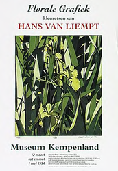 31796 Tentoonstelling grafiek van Hans van Liempt in Museum Kempenland, 12-03-1994 - 01-05-1994