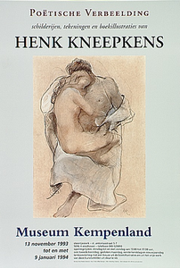 31797 Tentoonstelling boekillustraties van Henk Kneepkens in museum Kempenland, 13-11-1993 - 09-01-1994