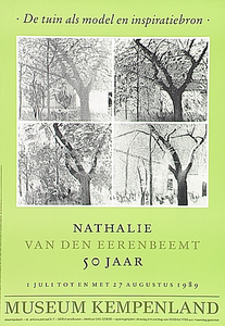 31837 Tentoonstelling van het werk van Nathalie van den Eerenbeemt in Museum Kempenland, 01-07-1989 - 27-08-1989