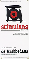 31871 Expositie selectie Westvlaamse Kunstenaars in de Krabbedans, 1980