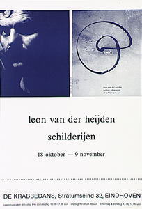 31872 Expositie Leon van der Heijden in de Krabbedans, 1980