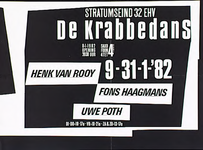 31873 Tentoonstelling van beeldende kunstenaars in de Krabbedans, 1982
