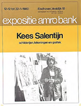 31899 Expositie van Kees Salentijn in de anrobank, 1980
