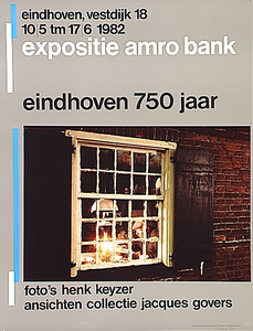 31909 Expositie van foto's in de amro bank in kader van Eindhoven 750, 1982