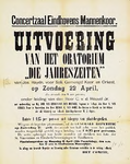 31961 Uitvoering die Jahreszeiten georganiseerd door het Eindhovens Mannenkoor, 1910