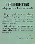 31994 Terugroeping verlofgangers Trefwoorden: defensie, krijgsmacht, militairen, 1915