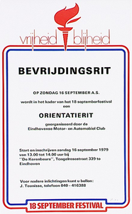 32006 Orientatierit voor auto's in het kader van het 18 septemberfestival, 1979
