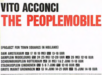32009 The peoplemobile project voor town squares in Holland ,, 1979