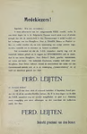 32034 Pamflet van de katholieke partij tbv gemeenteraadsverkiezingen, 1908