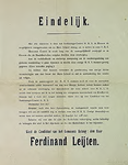 32036 Pamflet gemeenteraadsverkiezingen. H.B.S.- strijd, 1908