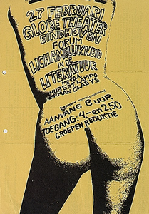 32060 Literatuurmanifestatie in het Globetheater, 1975
