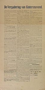 32088 Verkiezingspamflet Conservatieven tegen vooruitstrevende HBS partij, 1910