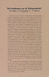 32102 Pamflet oud-illegaliteit, 1944
