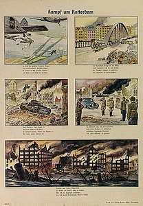 32113 Propagandaplaat Rotterdam, 1941
