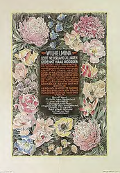 32123 Gelegenheidsprent 40 jarig regeringjubileum Koningin Wilhelmina, 1938