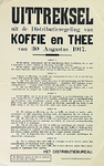 32143 Distributie koffie en thee, 1917