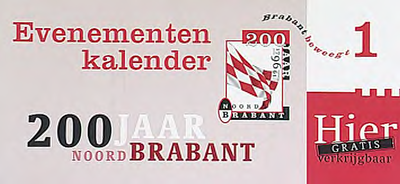 32178 Evenementenkalender 200 jaar Noord-Brabant, 1996