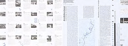 32217 Archtitectuurkaart Eindhoven Trefwoorden: architectuur, bouwkunde, 1991