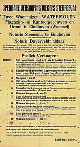 32219 Notariele veiling van huizen, 1935
