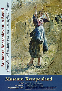 32329 Schilderijententoonstelling over het Brabantse Boerenleven in Musaeum Kempenland, 1996