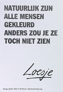 32337 Poster van aktiegroep Loesje, 1996