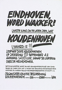 32338 Aktie tegen bouwen in Koudenhoven Trefwoorden: milieu, 1978