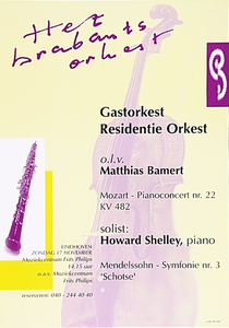 32383 Concertuitvoering door het Residentieorkest als gast van het Brabants Orkest, 1996