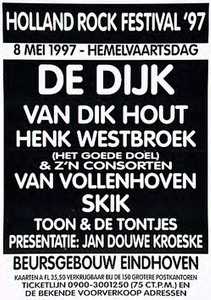 32500 Rockfestival met optreden van De Dijk in het Beursgebouw, 1997