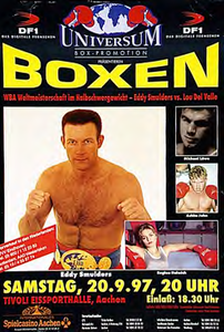 32603 Boksmatch wereldkampioenschap halfzwaargewicht in Aken, 1997