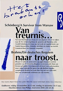 32609 Uitvoering van het werk van Schoenberg en Brahms door het Brabants Orkest, 1997