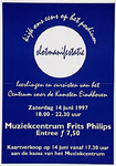 32618 Slotmanifestatie van leerlingen en cursissten Centrum van de kunsten in het Muziekcentrum, 1997