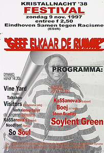 32622 Kristallnacht Festival tegen racisme in Dynamo, 1997