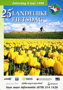 32684 25 ste landelijke fietsdag Trefwoorden: fietsen, sport, 1998