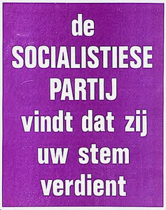 32717 Politieke propaganda gemeenteraadsverkiezingen, 1980