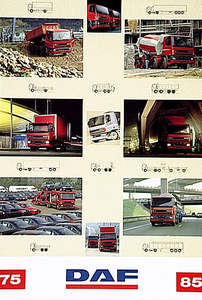 32799 Reclame DAF Trefwoorden: vrachtwagens, 1998
