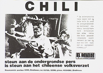 32846 Steun verzet in Chili, 1970